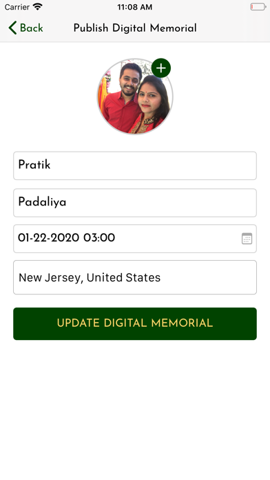 App screenshot