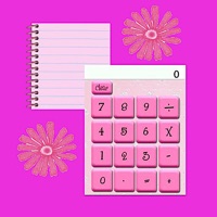 Pinky Office - Pink Calculator pour PC