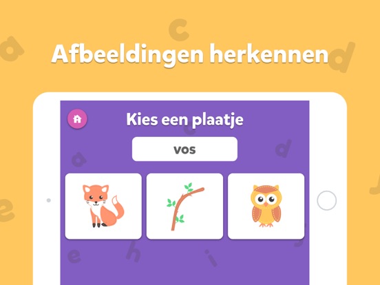 Ik Leer Lezen iPad app afbeelding 4