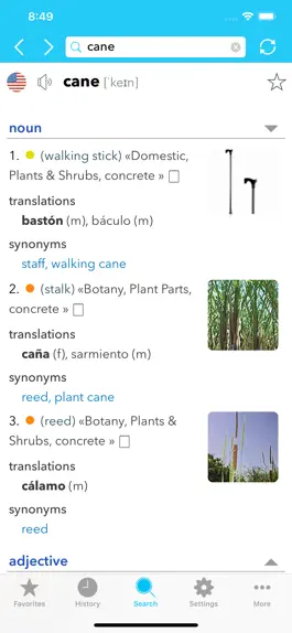 Game screenshot English Spanish Dictionary C. mod apk