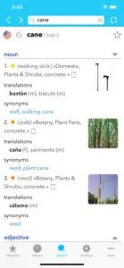 English Spanish Dictionary C. screenshot #1 for iPhone