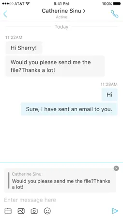 Cisco Jabber screenshot 4