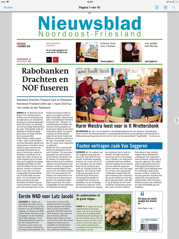 Screenshot #5 pour Nieuwsblad Noordoost Friesland