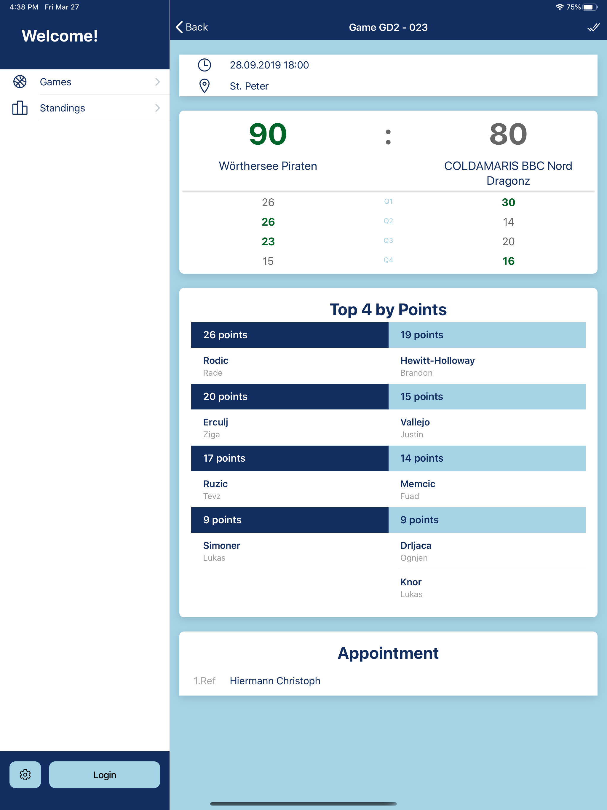 SPOS - SPort Online System screenshot 9