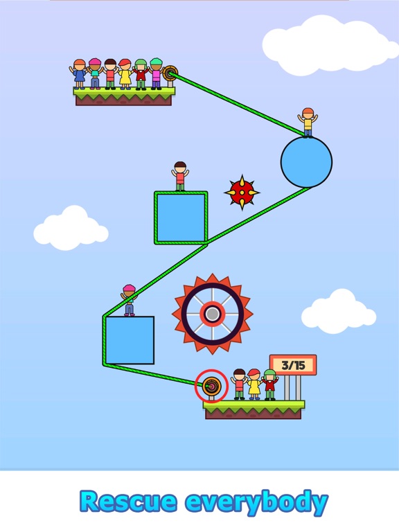 Rope Hero -Puzzle Physics Gameのおすすめ画像6