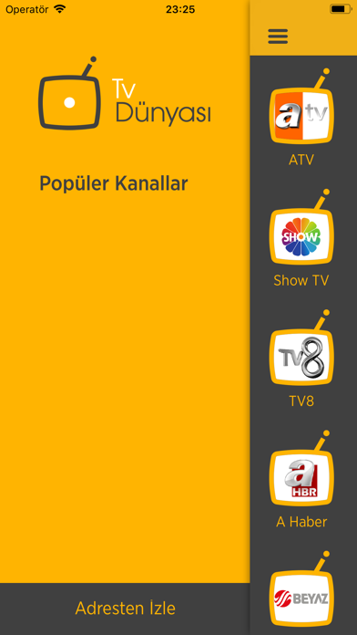 Screenshot #2 pour Canlı Türk TV Kanalları