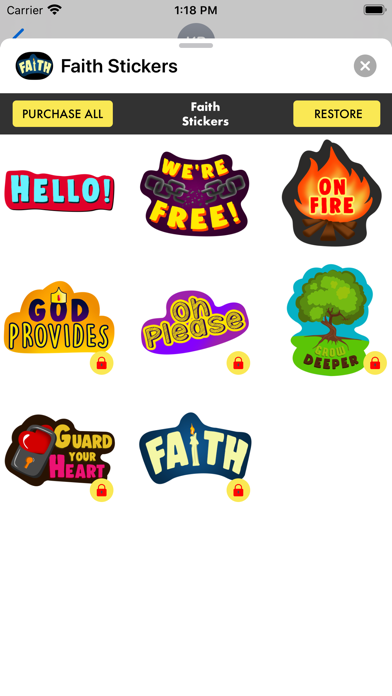 Faith Stickers ·のおすすめ画像2