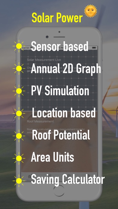 Screenshot #1 pour SolarMeter sun energy planner