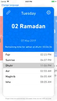 imsakyet ramadan 2021 iphone screenshot 3