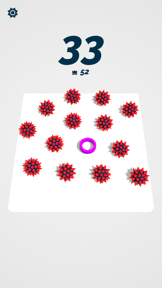 #4. Swipe Spikes 3D (iOS) Podle: Jan Brelje