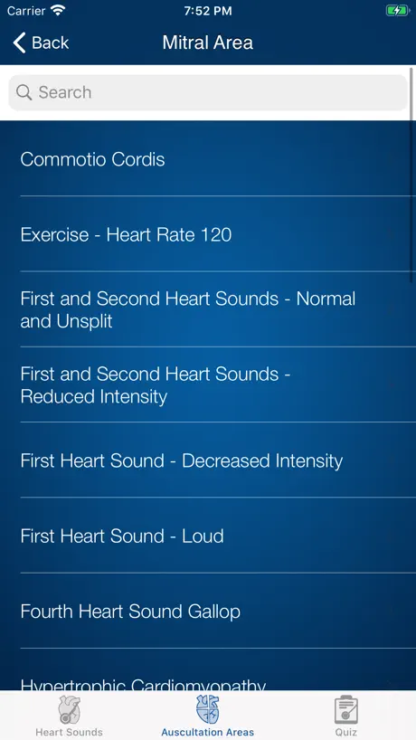 Heart Sounds Auscultation