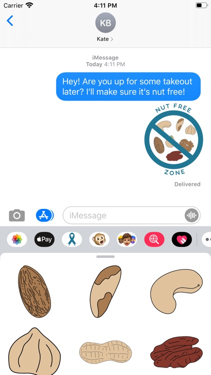 Food Allergy Stickers
