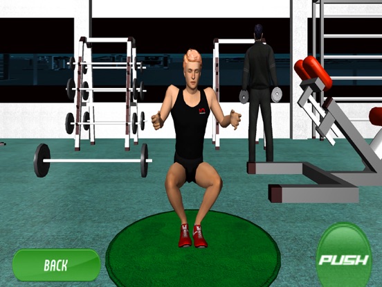Gym Workout Fitness Simulator iPad screenshot