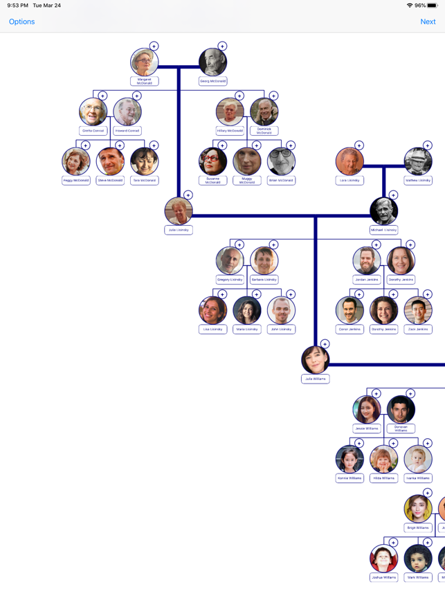 ‎Screenshot ng Larawan ng Family Tree