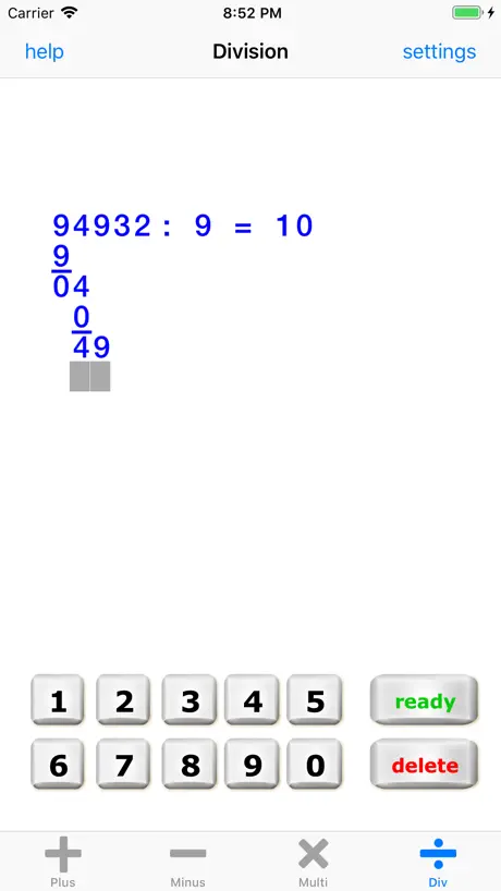 Written math for Grade School