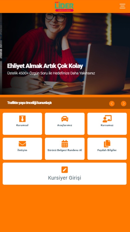 Yeni Lider Sürücü Kursu