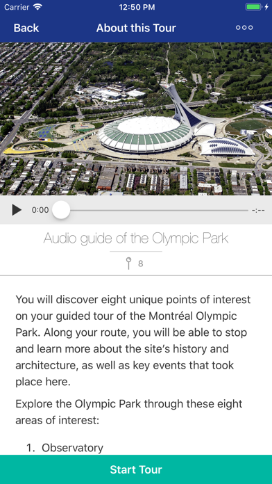 How to cancel & delete Montréal Olympic Park from iphone & ipad 3