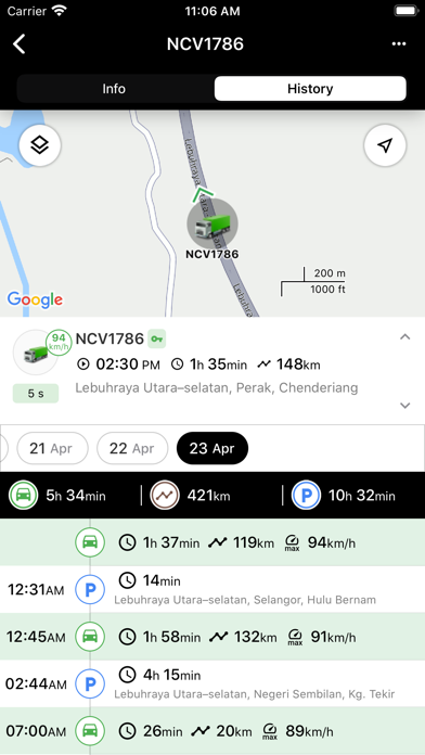 Screenshot #3 pour Motion Telematics