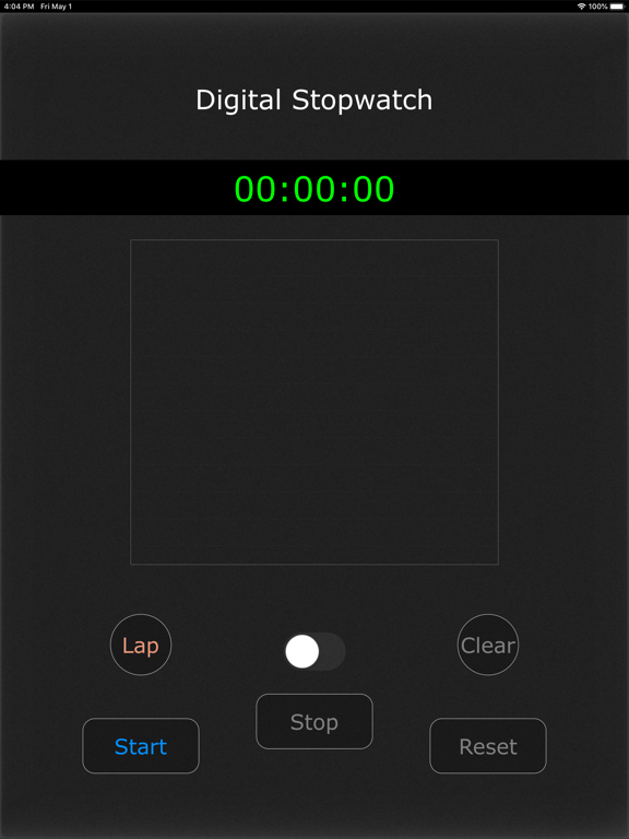 Screenshot #6 pour Stopwatch - Digital