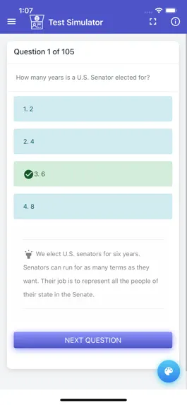 Game screenshot U.S. Citizenship Test Prep mod apk