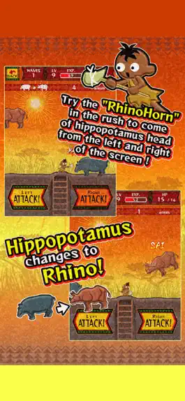 Game screenshot Hippopotamus & Rhino apk
