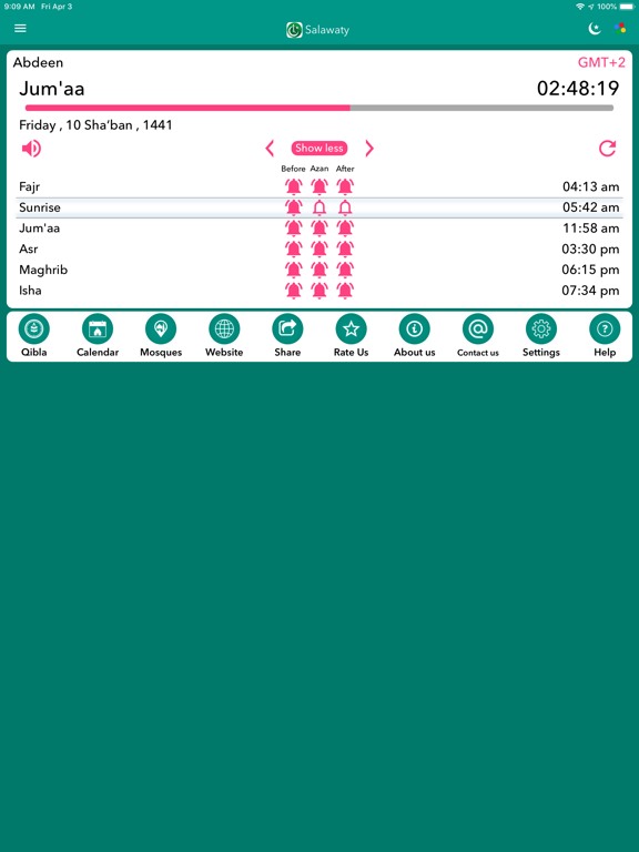 Screenshot #4 pour Salawaty - Prayer Times