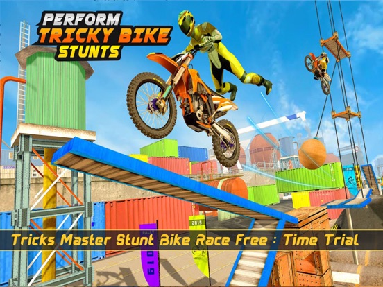 Screenshot #5 pour Tricky Bike Stunt Racing Game