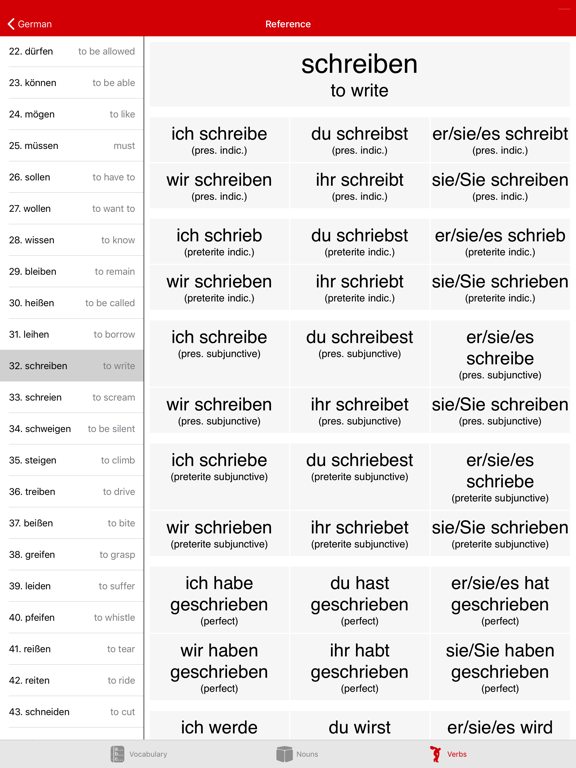 Liberation Philology German iPad screenshot 5 - Education app