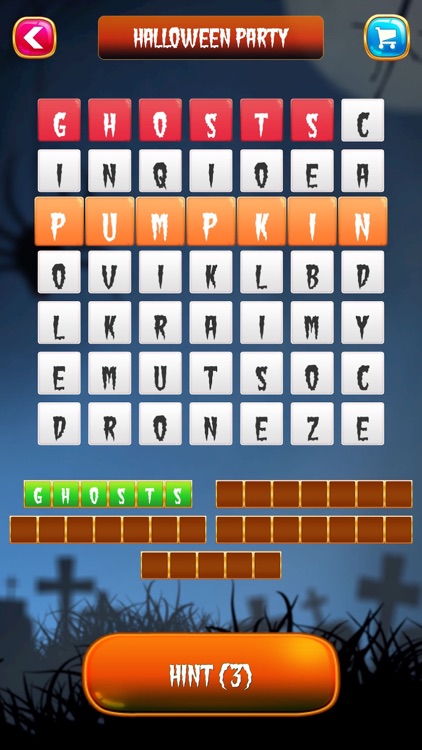 Word Halloween: Word Searching screenshot-3