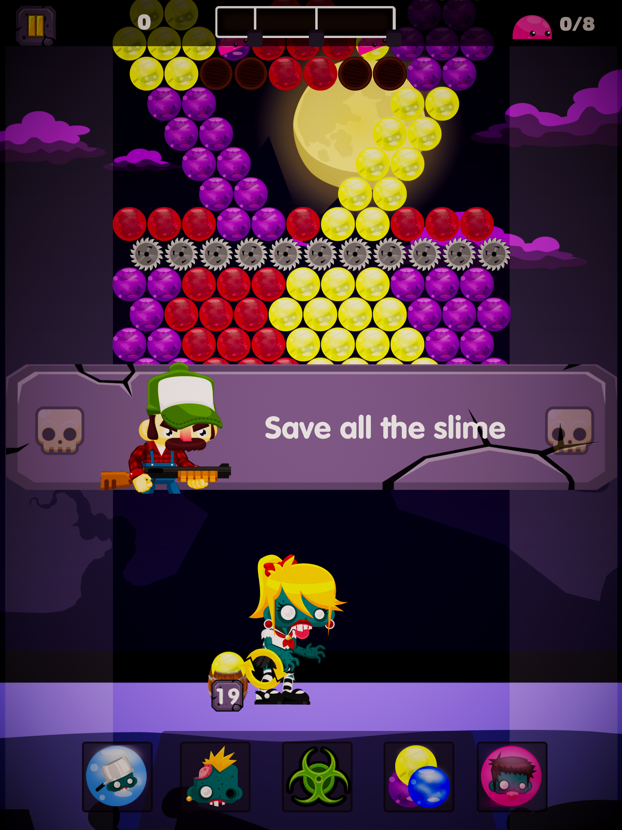 Zombie Bubble Burst screenshot 12