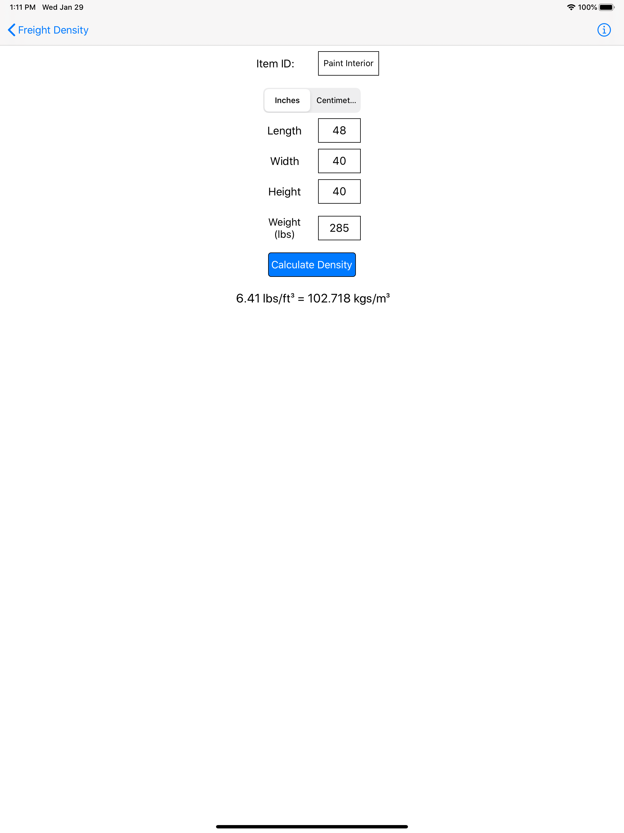 Freight Density screenshot 5