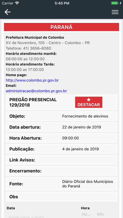 Screenshot #3 pour Licit Mais Brasil