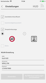Head-up Display screenshot
