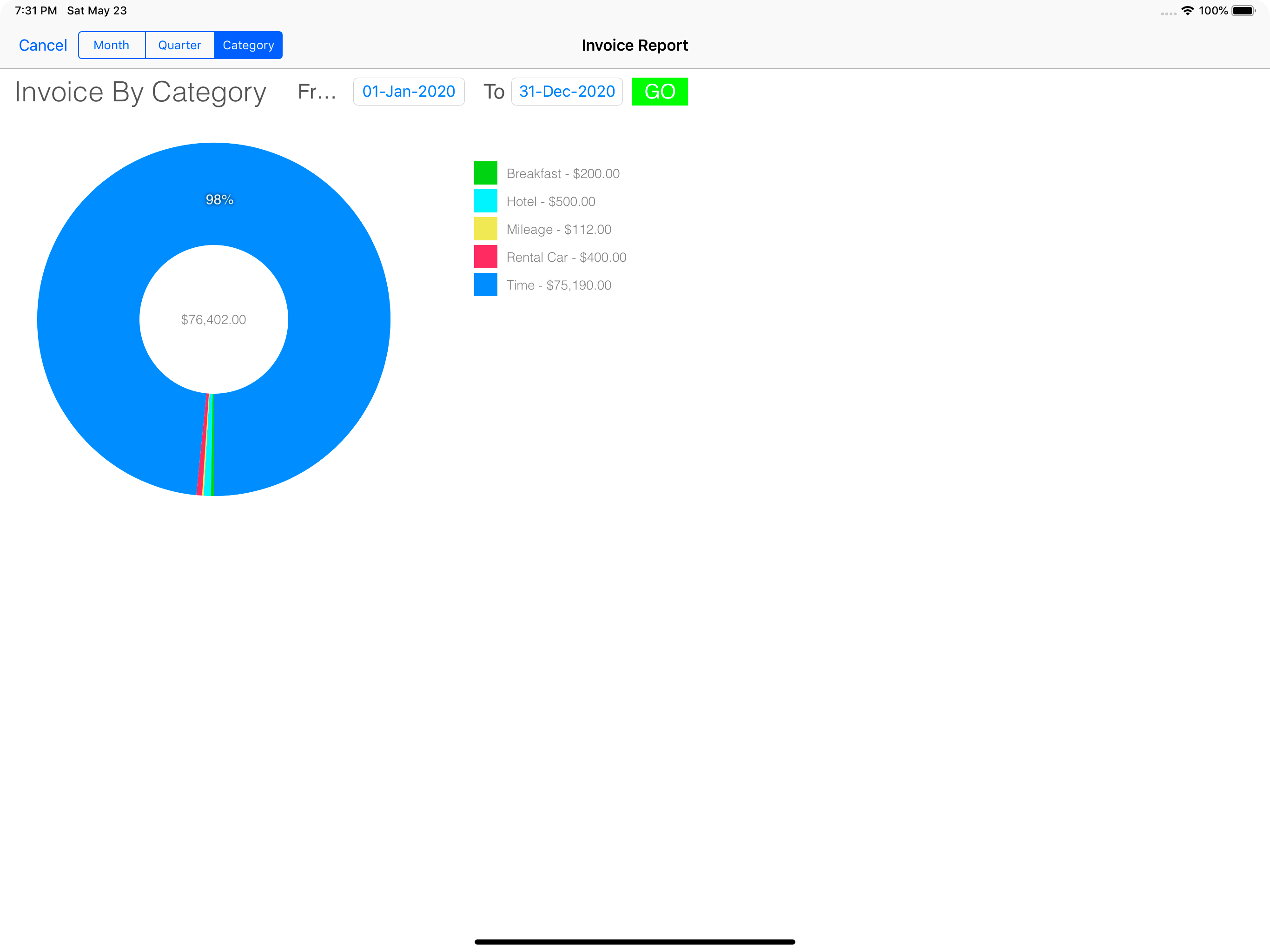 BusinessTravel Expense Track screenshot 7