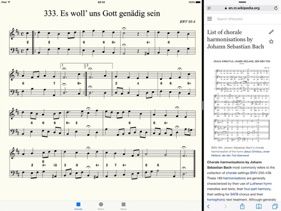 Screenshot #4 pour Bach Chorales