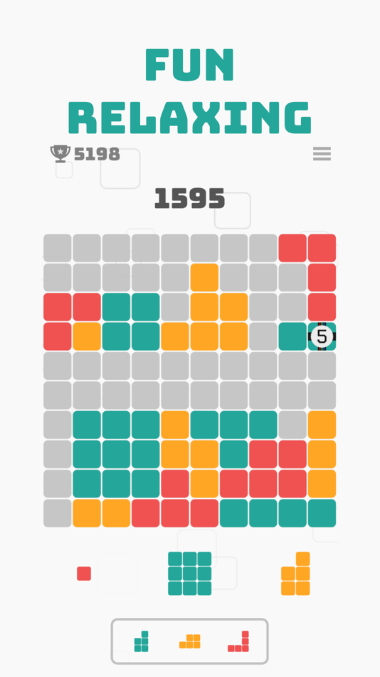 #4. Bloki Block Puzzle Game (iOS) By: HII KIING SHI