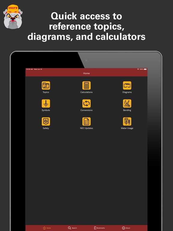 Ugly's Electrical References iPad screenshot 4 - Productivity app