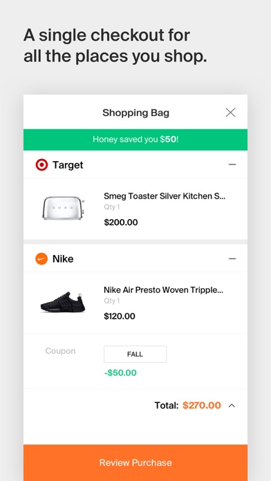 Image of Honey Smart Shopping Assistant