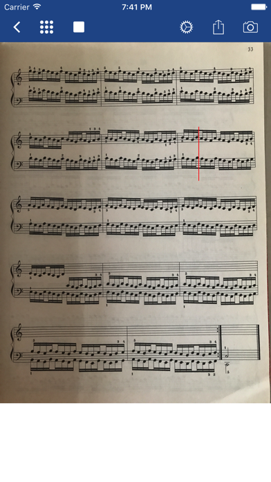 Screenshot #3 pour Notation Scanner - Sheet Music