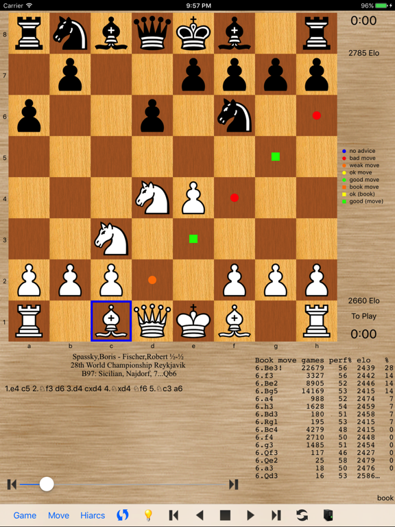 Screenshot #4 pour HIARCS Chess for iPad