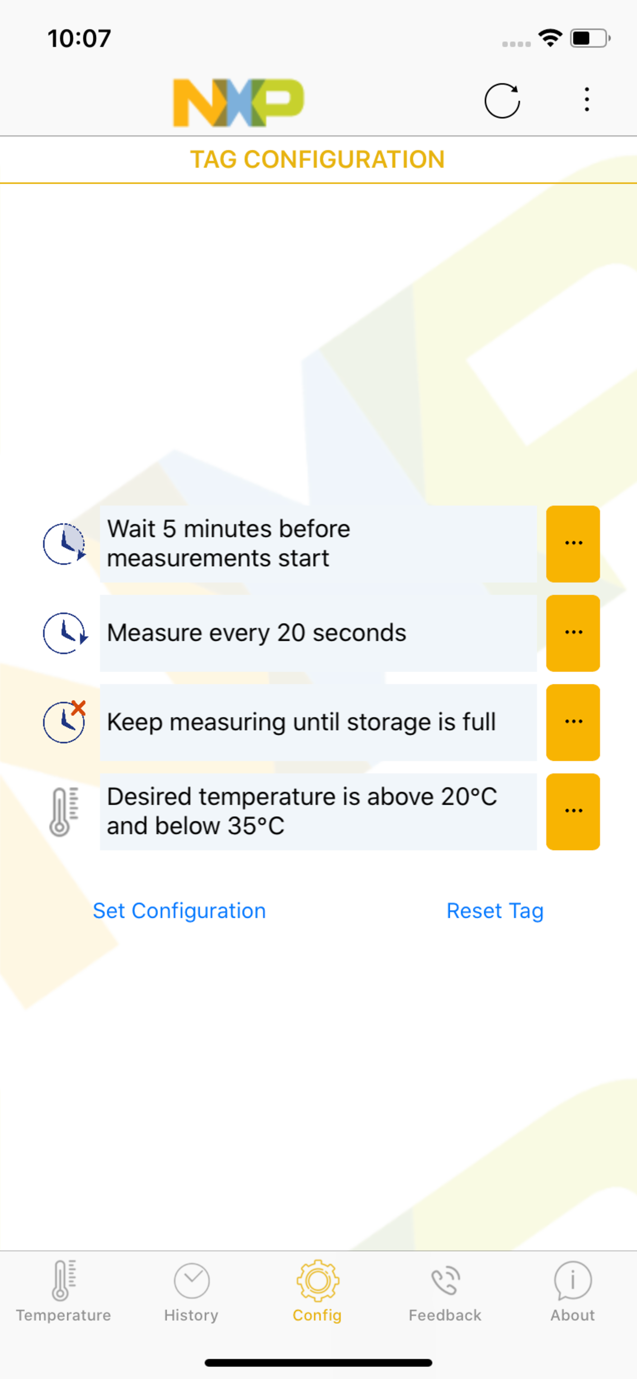NHS3100 Temperature Logger screenshot 5