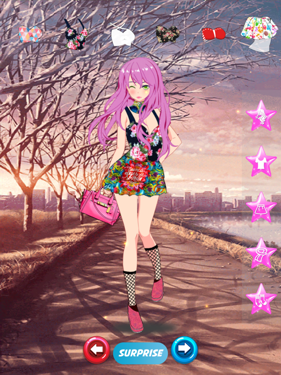 Anime Dress Up Japanese Style iPad screenshot