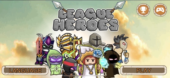 Screenshot of League Heroes