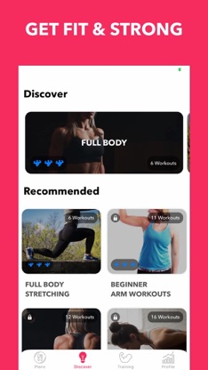 Easy Home Workout Women NO GYM screenshot 1