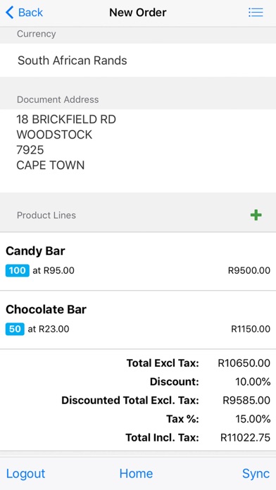 Screenshot #2 pour Rocksoft Mobile Application
