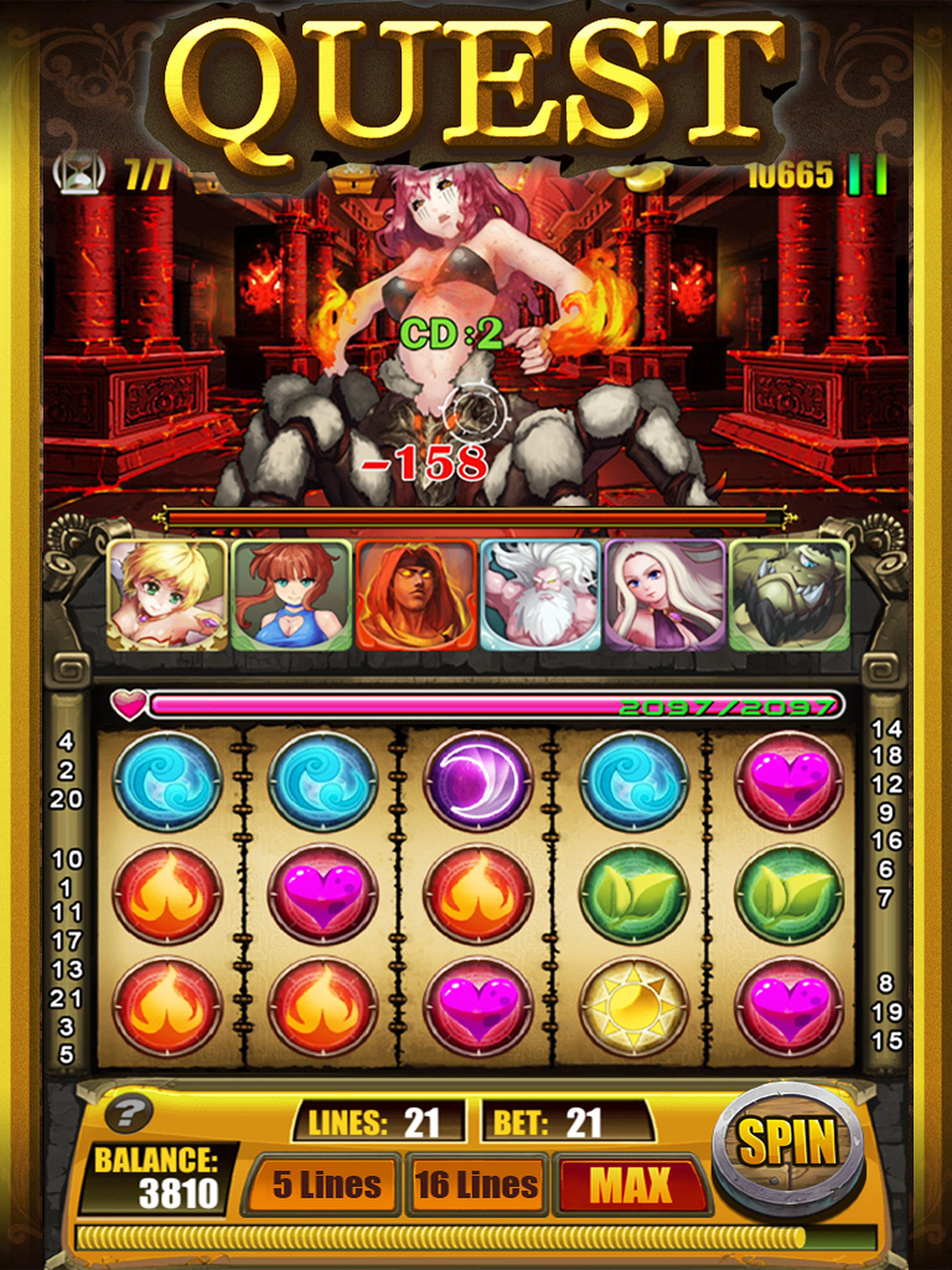 Dragon Era - Slots Card RPG