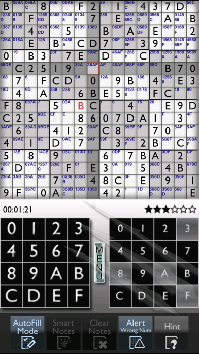 Screenshot #1 pour Sudoku 16x16