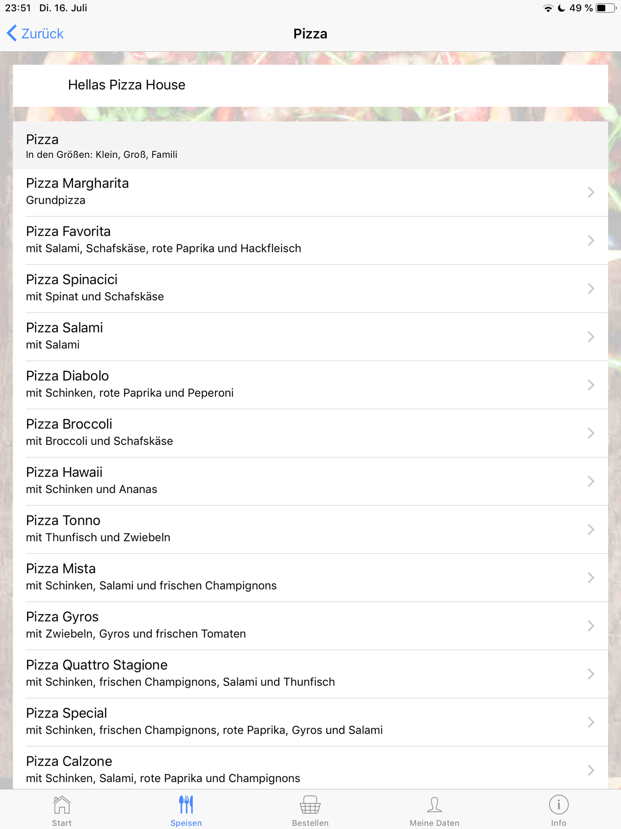 Hellas Pizza House screenshot 10