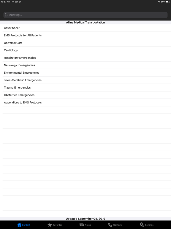 PPP - Allina Health iPad screenshot 2 - Medical app