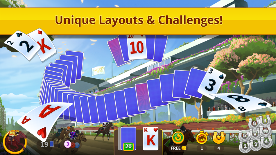#3. Solitaire Derby (iOS) 由: Tapinator, Inc.